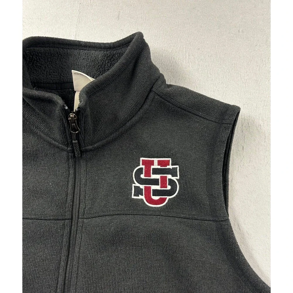 The North Face Men’s Full Zip Fleece Vest XXL Black